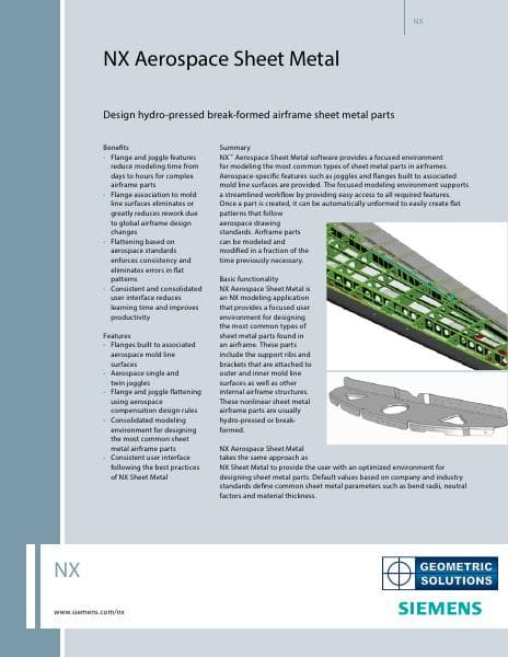 GEOPLM-Siemens-PLM-NX-Aerospace-Sheet-Metal