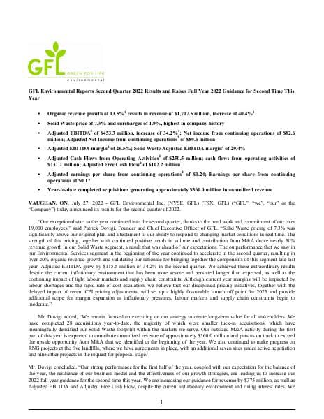 GFL-Environmental-Inc.-PR-2022-Q2