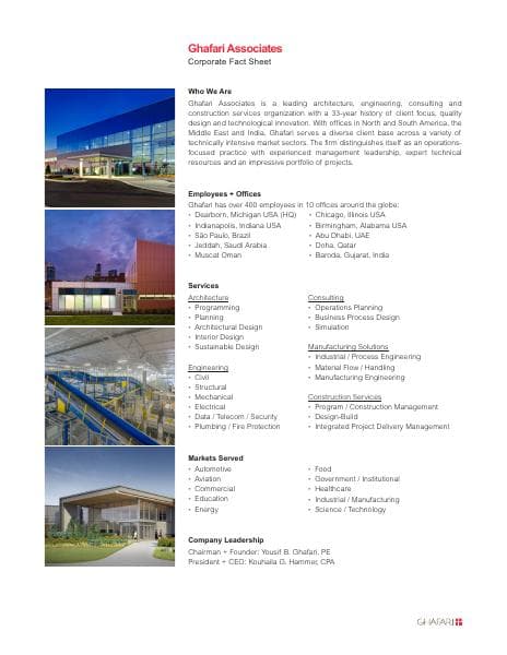 Ghafari-Corporate-Fact-Sheet-2015