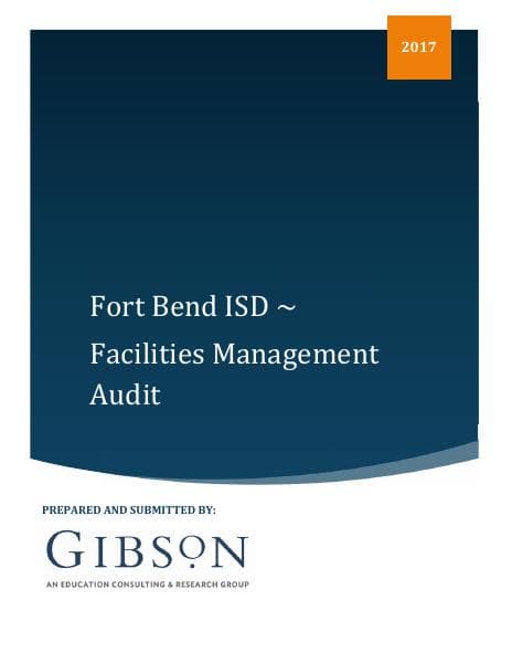 Gibson.%20FBISD%20Facilities%20Management%20Audit.%20Final%20Report