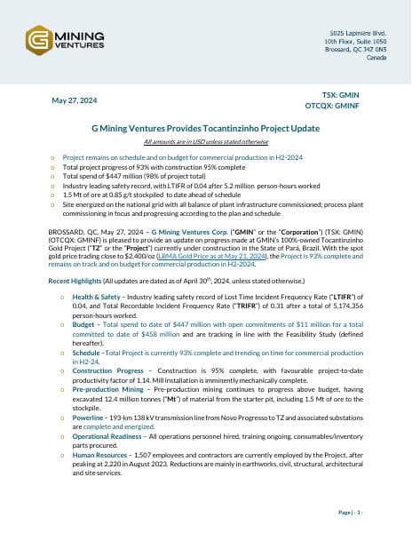 GMIN_l_TZ_May_Project_Update