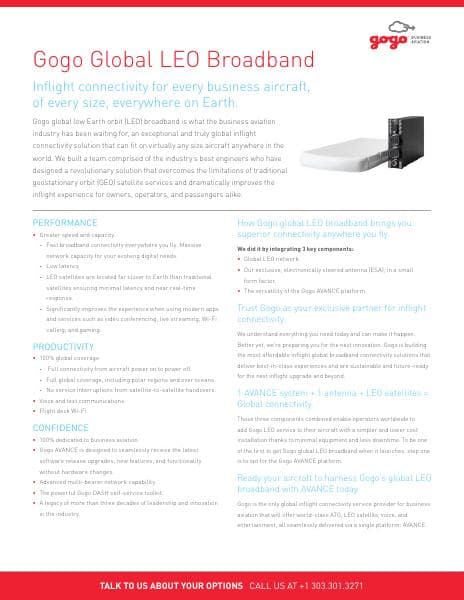 gogo-datasheet-global-leo-broadband