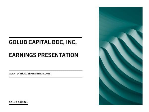 Golub Capital BDC__2023__190_98190