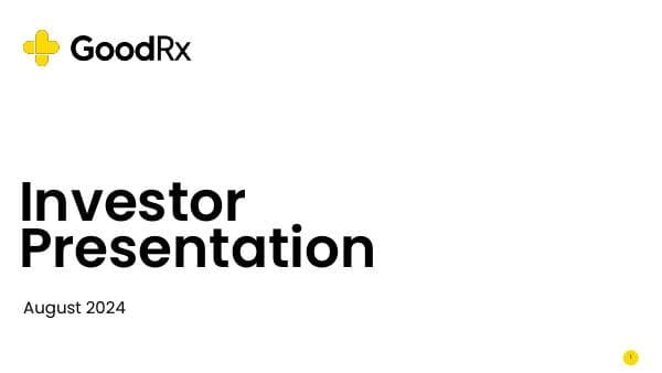 GoodRx_Investor Website Presentation_8.6.24