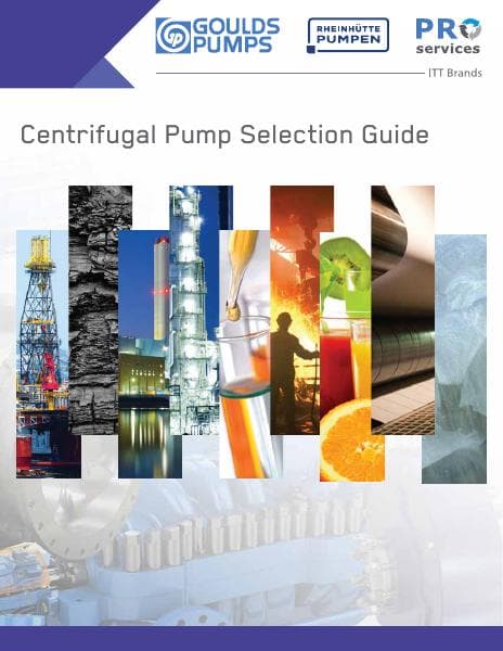 Goulds-Centrifugal-Pump-Selection-Guide