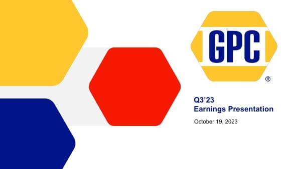 GPC+Q3+2023+Earnings+Deck