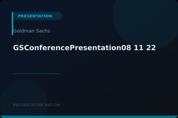 GSConferencePresentation08-11-22