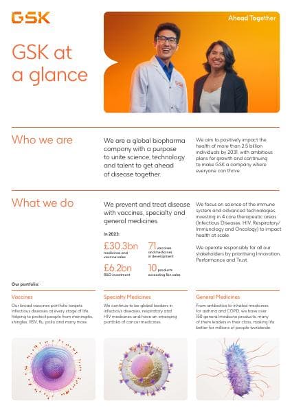 gsk-at-a-glance