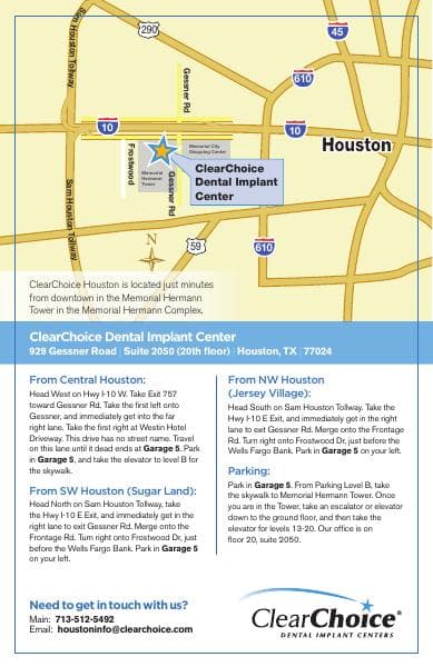 Houston-Center-Map