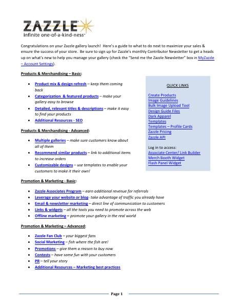 HowToZazzleMktgGuide