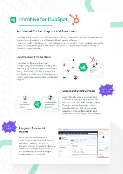 HubSpot-Integration-Introhive-Sell-Sheet