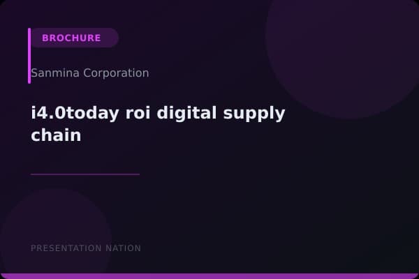 i4.0today_roi_digital_supply_chain