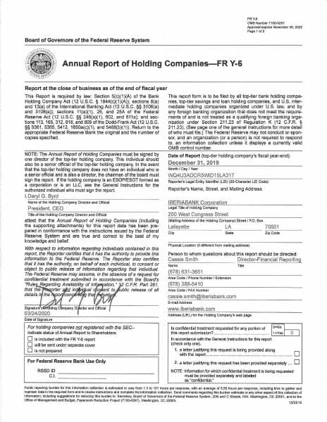 IBERIABANK_CORP_2291914_2019