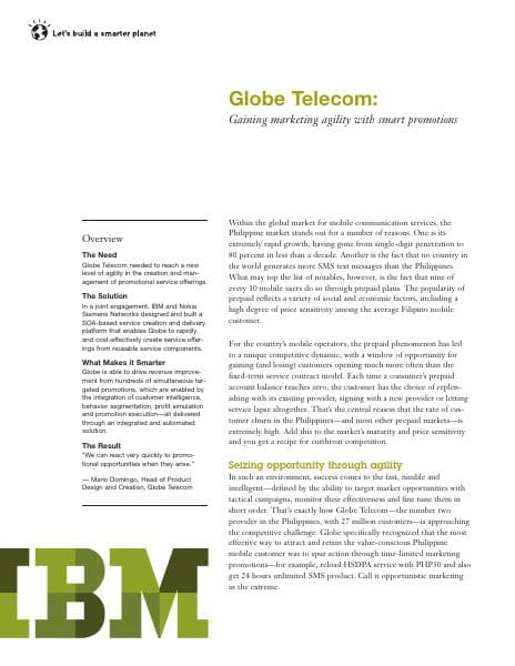 IBMGlobalTelecomCaseStudy