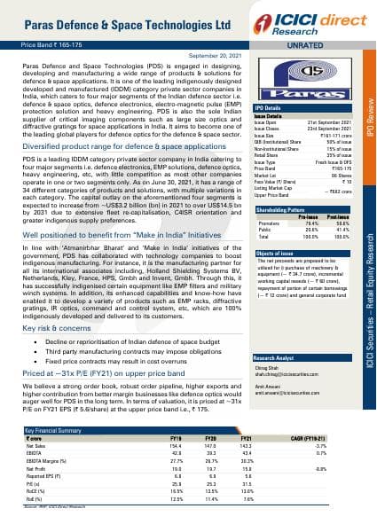 IDirect_ParasDefence_IPOReview