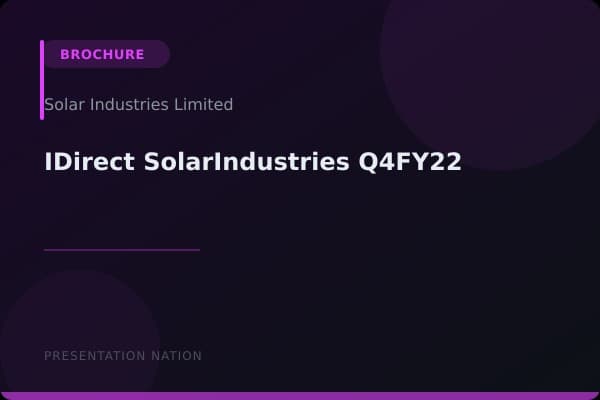 IDirect_SolarIndustries_Q4FY22