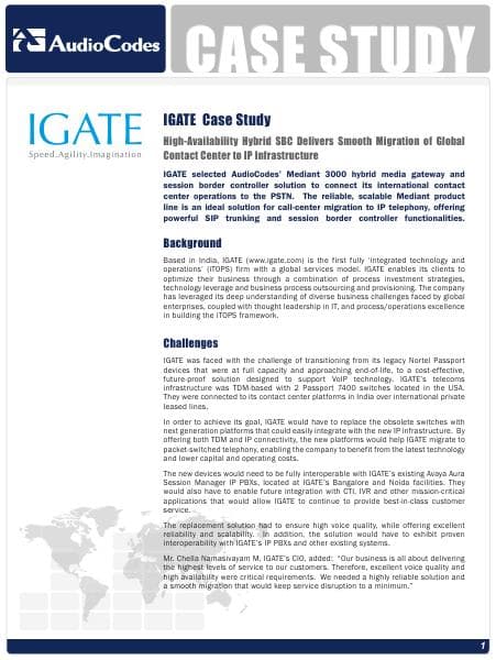 IGATE-Case-Study