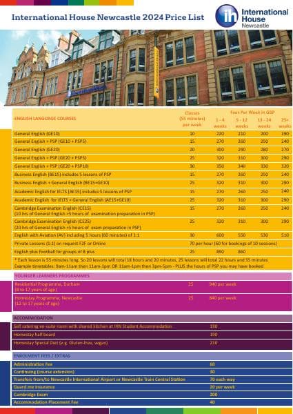 IH_Newcastle_Pricelist_2024
