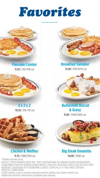 IHOP-Menu