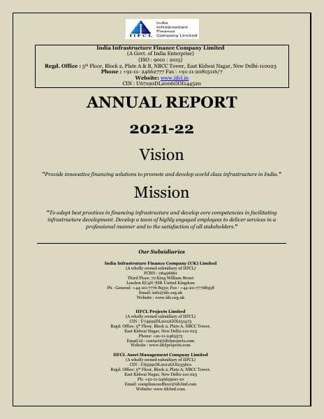 IIFCLAnnualReportFY22pdf28092022105751