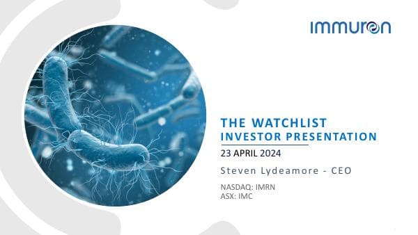 Immuron%20-%20Investor%20Presentation%20-%20The%20Watchlist%20(FYI-610432980)