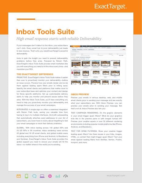InboxToolsDatasheet