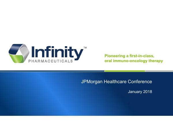 Infinity Pharmaceuticals_January_2018_646_19646