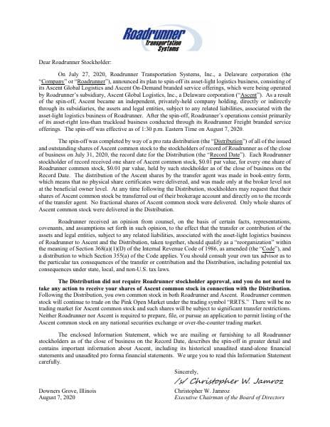 information-statement