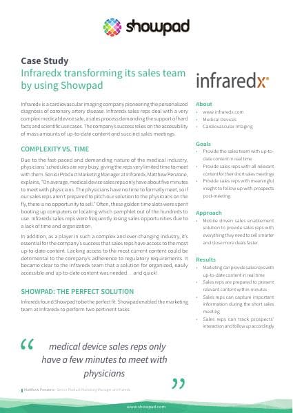 Infraredx_Medical_Devices_Case_Study