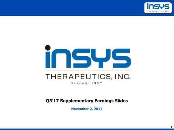 INSYS Therapeutics_November_2017_630_16630