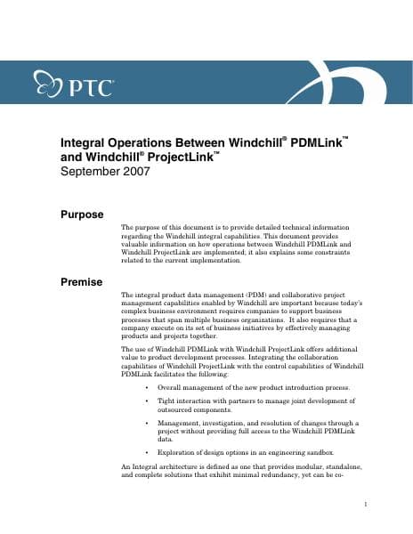 Integral%20Operations%20Between%20PDMLink%20and%20ProjectLink