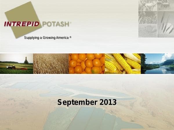 IntrepidPotashSeptemberInvestorPresentation