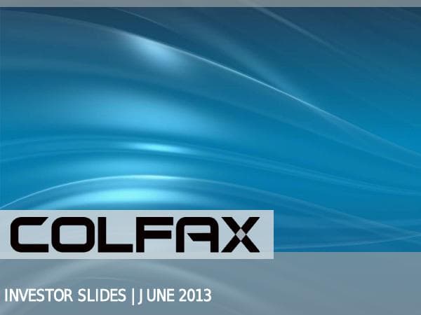 Investor_Slides_colfax