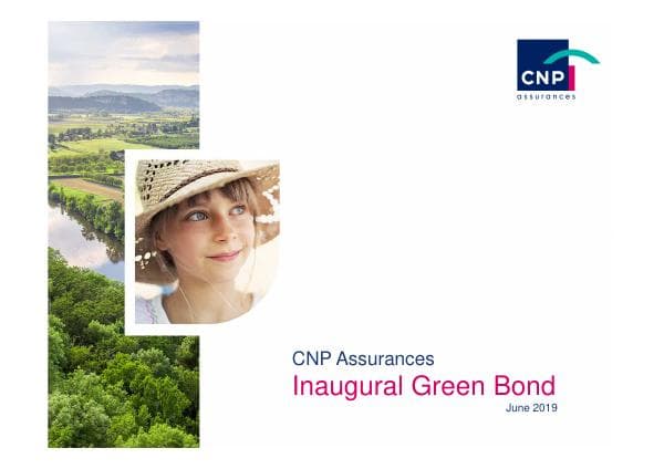 Investor%20Presentation%20CNP%20Assurances%20Green%20Bond