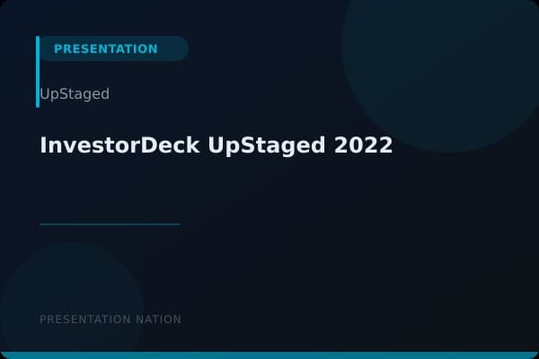 InvestorDeck_UpStaged_2022