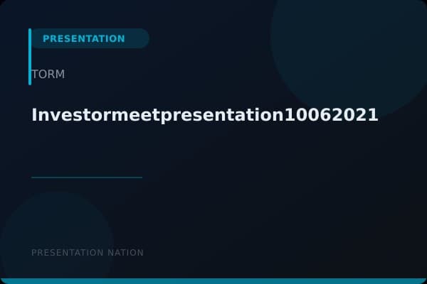 Investormeetpresentation10062021