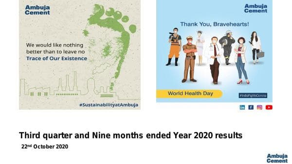 InvestorPresentationlettter22ndoct2020