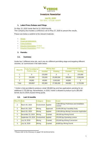 Investors-Newsletter-Verde-AgriTech-July-2020-Final