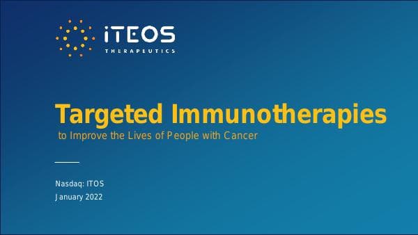 iTeos Therapeutics_January_2022_957_77957