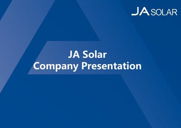 JA-Solar-Company-Presentation