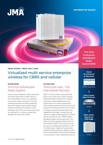 JMA-Cell-Hub-solution