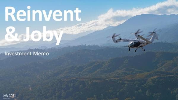 Joby+Investment+Thesis