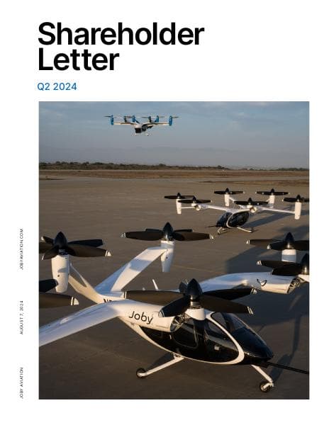 Joby+Q2+2024+Shareholder+Letter