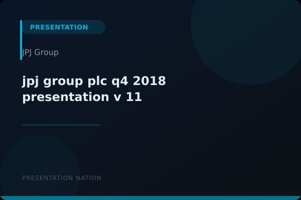 jpj-group-plc-q4-2018-presentation-v_11