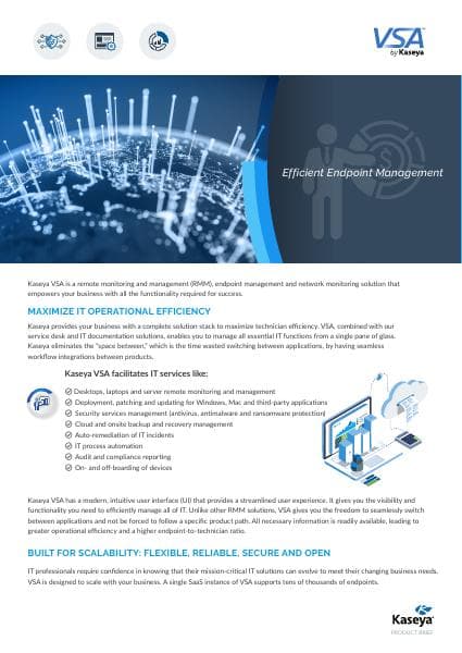 Kaseya-Product-Brief-VSA