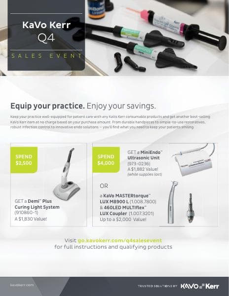 KaVo_Kerr_Q4_Sales_Event