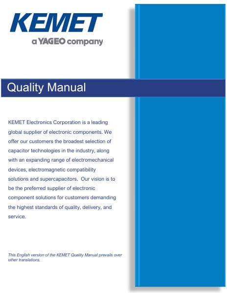 KEMET-Quality-Manual-Rev-60