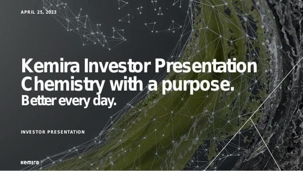 kemira-q1-2023-investor-presentation