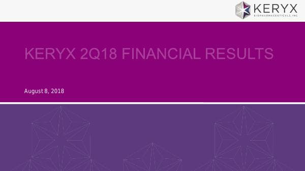 Keryx Biopharmaceuticals_August_2018_50_32050