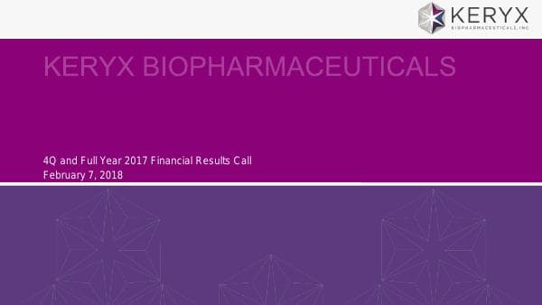 Keryx Biopharmaceuticals_February_2018_73_21073